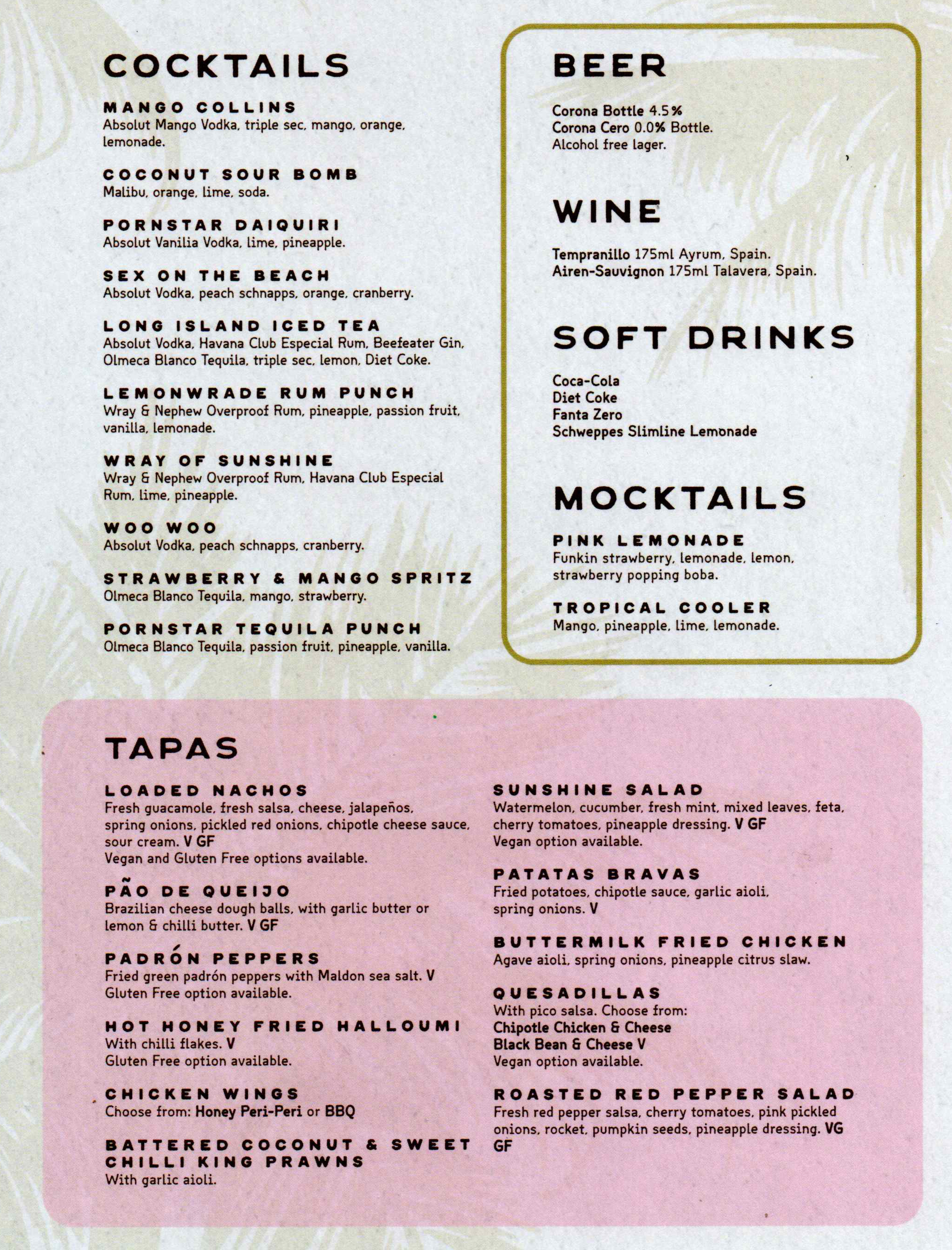 Tee Off And Tapas July25