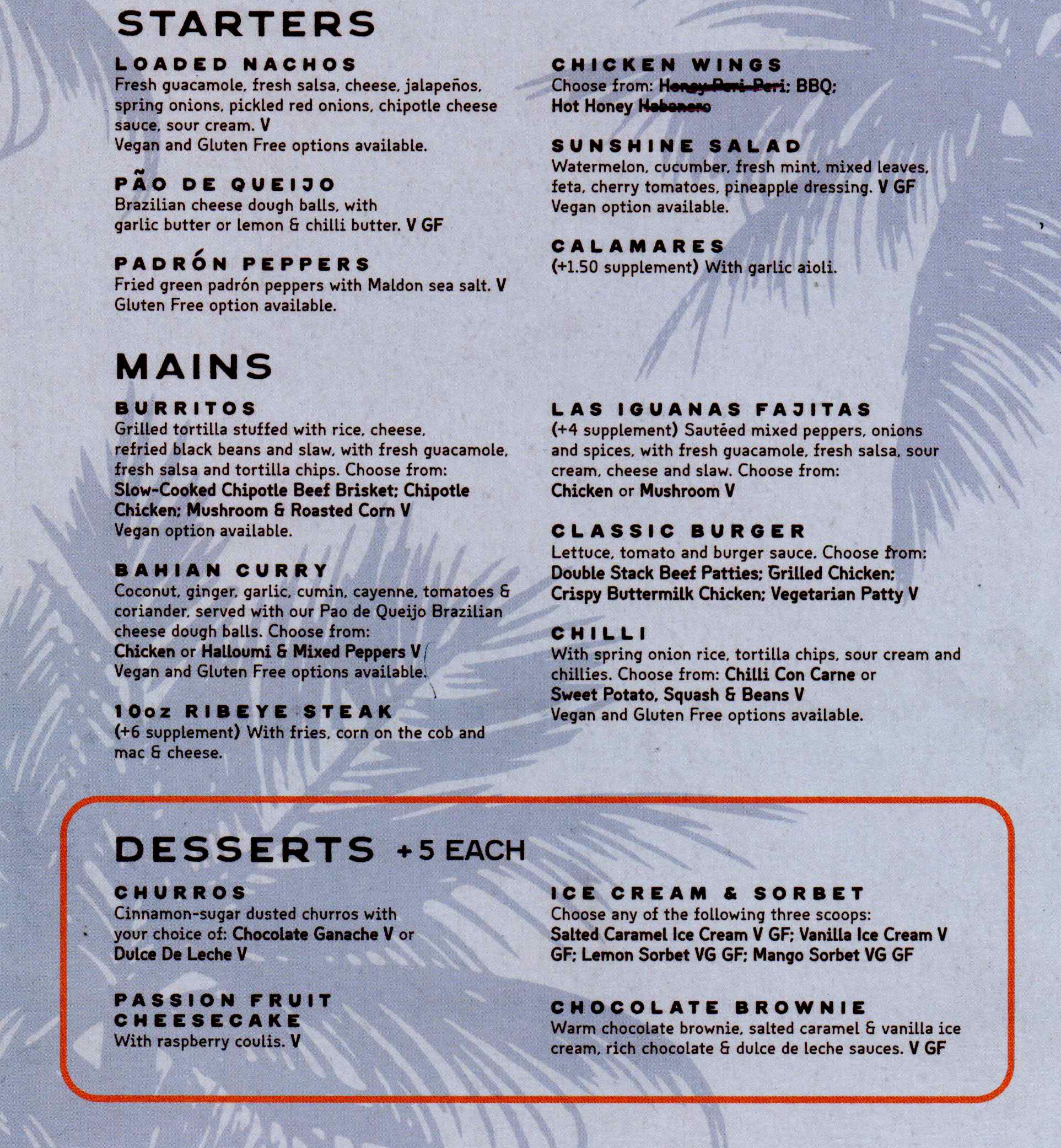 Eat Drink Putt Menu July25